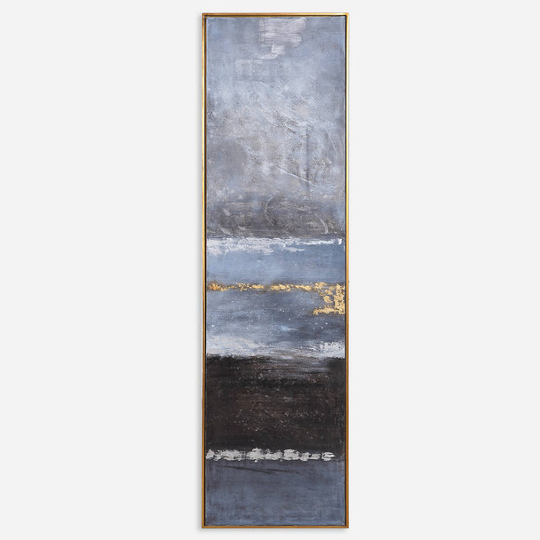 Winter Sea Scape Abstract Art Contemporary style Painting Decor