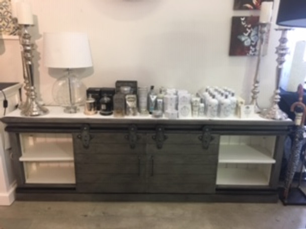 Sonoma Narrow Media Console 210cm