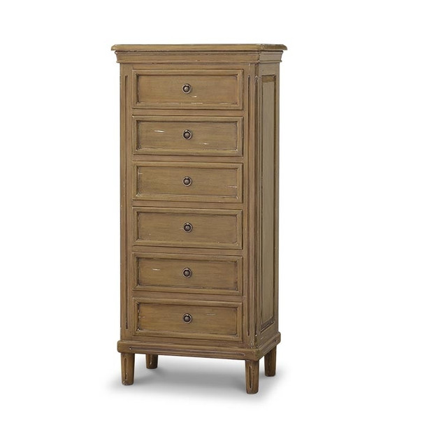 Hayward Lingerie Chest - Size: 141H x 65W x 46D (cm) - Farmhouse style
