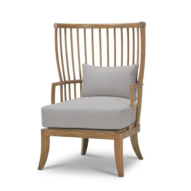 Winston Windsor Chair - Size: 114H x 78W x 76D (cm) - Mid-Century Modern style