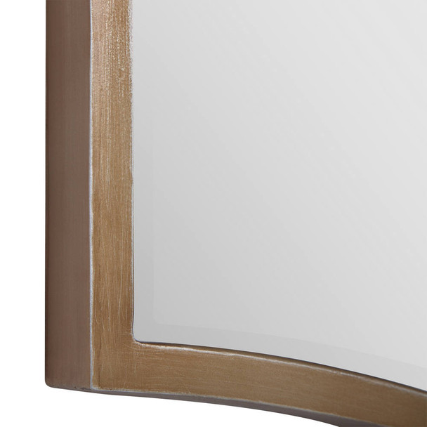 Cerise Gold Mirror - Sale on Mid-Century Modern style Wall Mirrors