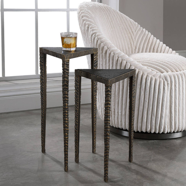 Samiria Triangular Accent Tables - S/2 - Hobart, Launceston, Perth delivery