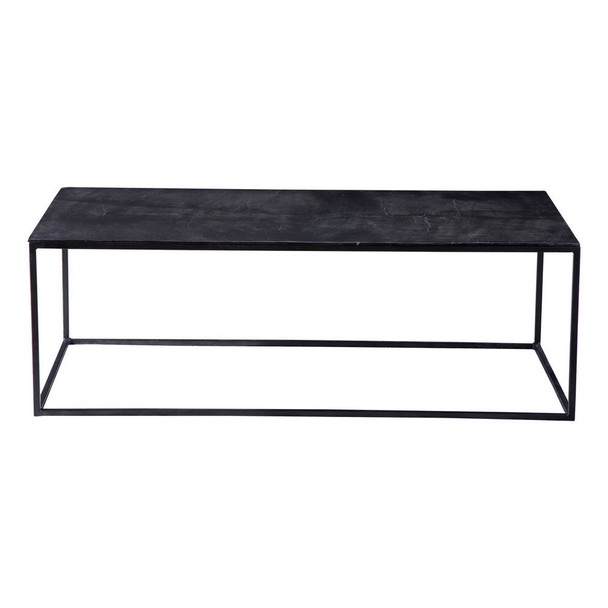 Coreene Industrial Coffee Table Mid-Century Modern style Accent Table Decor