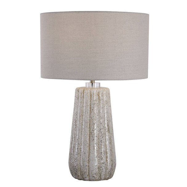 Pikes Stone-Ivory Table Lamp Contemporary style Table Lamp Decor