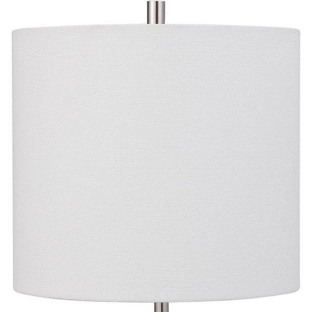 Sussex Nickel Buffet Lamp - Cairns, Darwin Mediterranean style Table Lamps