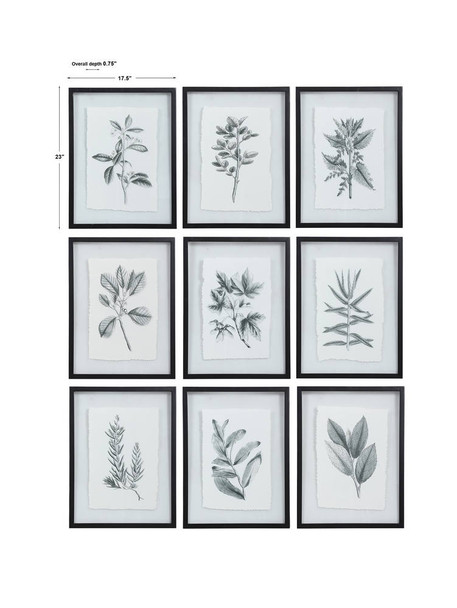 Farmhouse Florals Framed Prints - S/9 - Australia wide delivery Farmhouse Florals Framed Prints - S/9 - Australia wide delivery