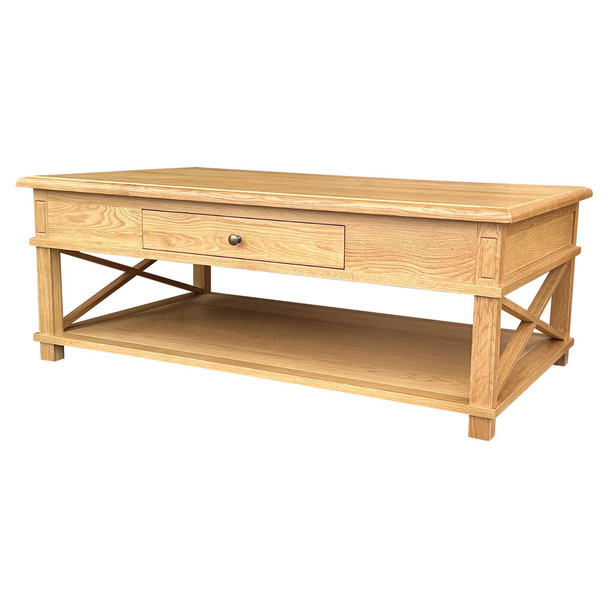 Xavier Coffee Table - Natural Oak Living Room Furniture - HL543-CN