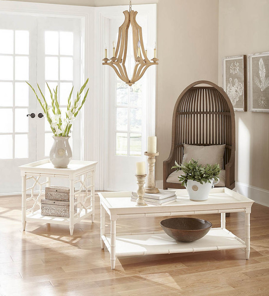 Grosvenor End Table - Solid Timber Gustavian style Living Room furniture