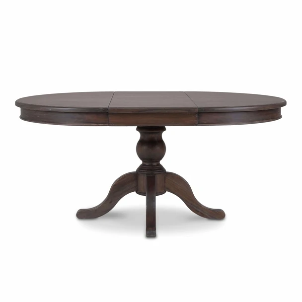 Farmhouse Round Extension Table 122-172cm - Size: 76H x 122W x 122D (cm) - Farmhouse style