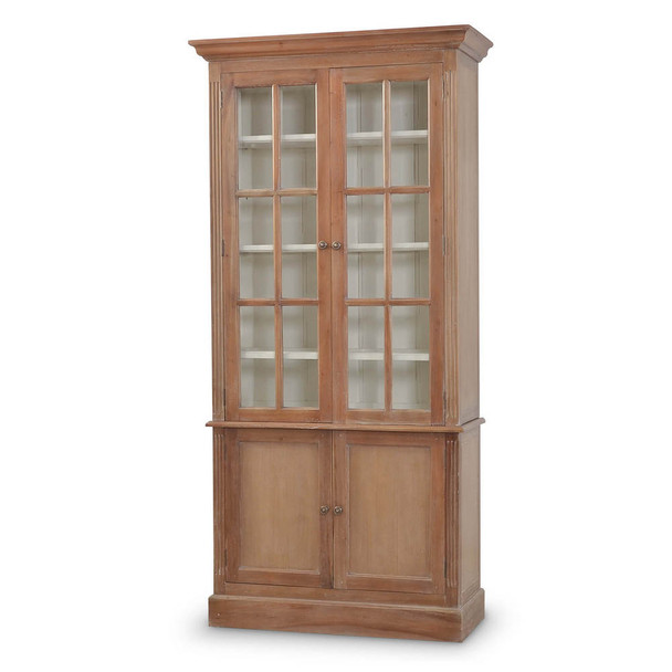 Walton Display Cabinet - Solid Timber Hamptons style Dining Room furniture