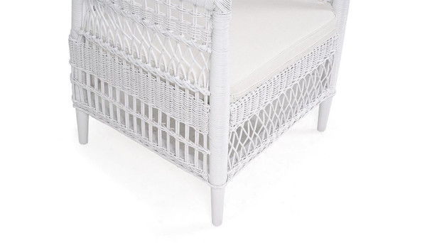 Liberty Occasional Chair - White - True White - Cairns, Darwin French Provincial style Alfresco & Rattan furniture