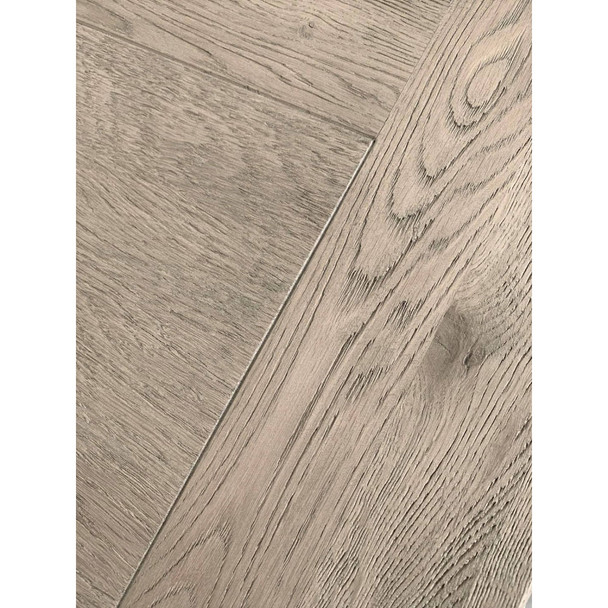 Hamptons Long Island Trestle 200cm Dining Table - Weathered Oak/White Dining Room Furniture - D1634-200-105MW