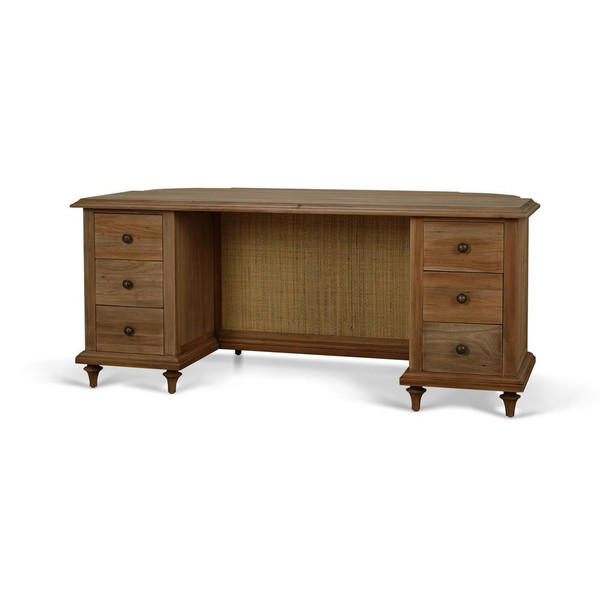 Kraton Reception Desk 180cm - Solid Timber Mid-Century Modern style Office & Study furniture