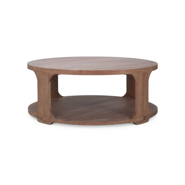 Corte Round Coffee Table - Size: 48H x 122W x 122D (cm) - Mid-Century Modern style