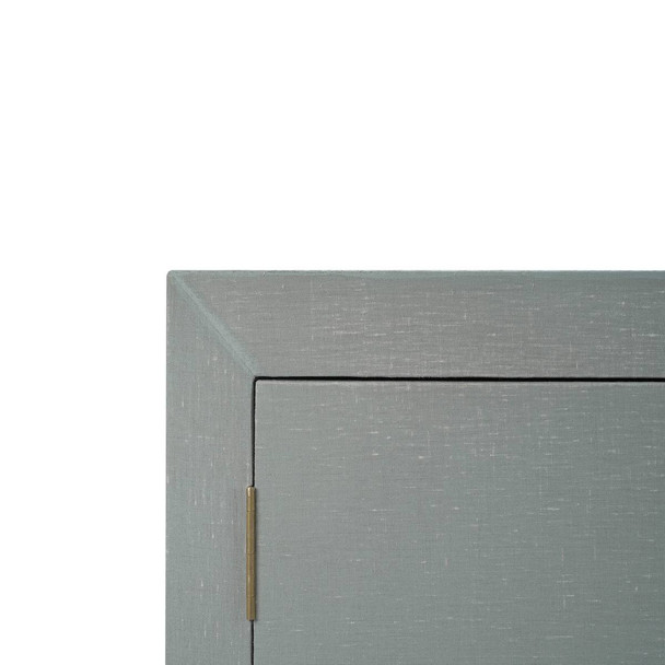 Westminster Concave Linen Wrapped Sideboard - Melbourne, Sydney, Brisbane Mid-Century Modern style Dining Room furniture