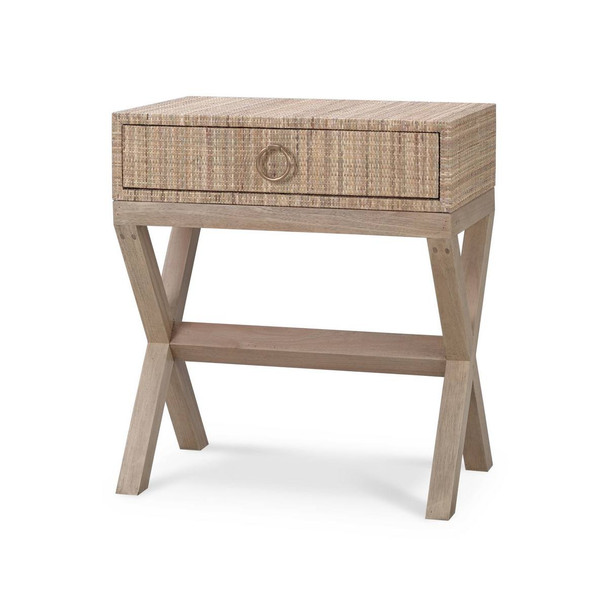 Renoir Rattan Bedside - Hand made Mid-Century Modern style Bedroom furniture