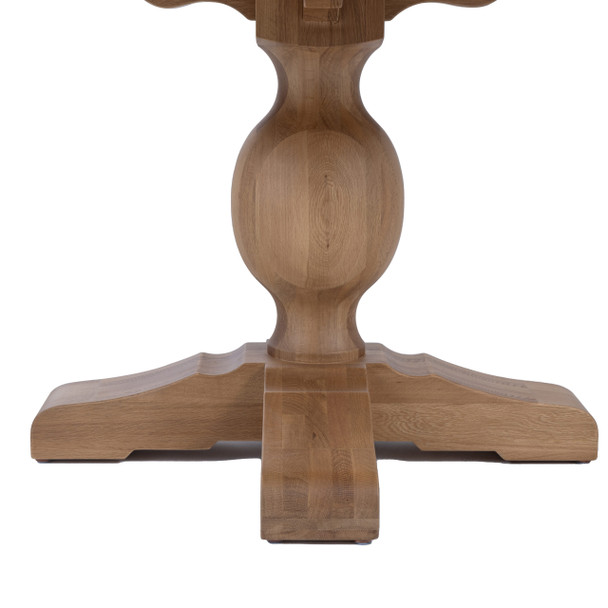Lisbon Round Dining Table 120cm - Natural Oak - Melbourne, Sydney, Brisbane French Provincial style Dining Room furniture