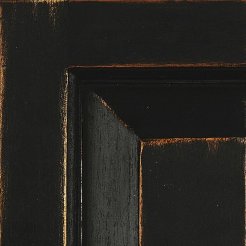 Charleston Queen Bed - Batavia Black - Hand made French Provincial style Bedroom furniture