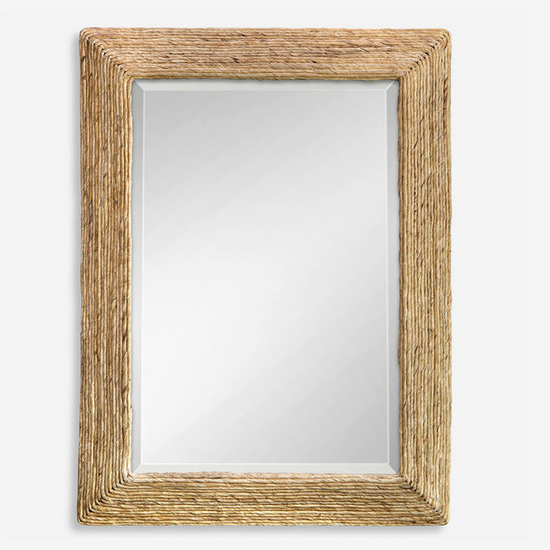 Rora Woven Coastal Mirror Coastal style Wall Mirror Decor