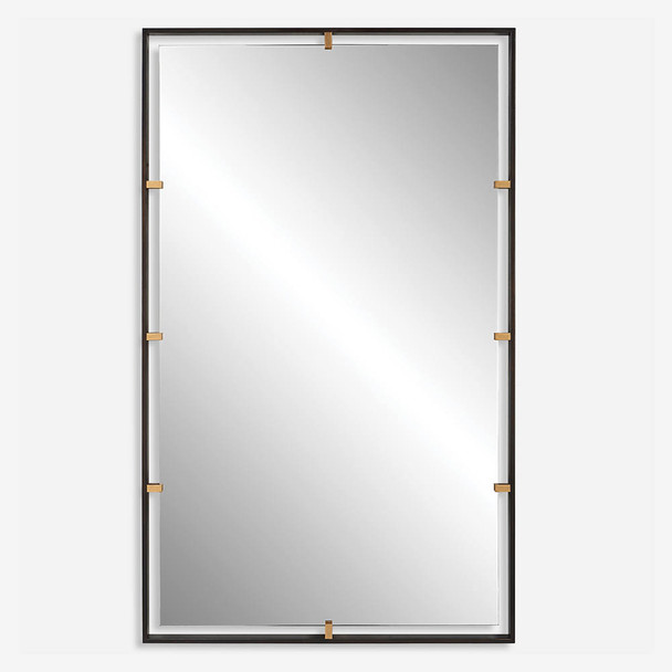Egon Rectangular Bronze Mirror Mid-Century Modern style Wall Mirror Decor Egon Rectangular Bronze Mirror Mid-Century Modern style Wall Mirror Decor