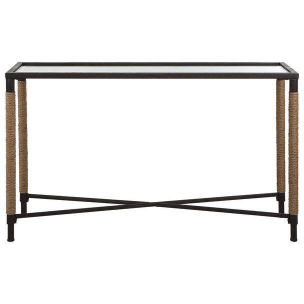 Braddock Coastal Console Table Coastal style Occasional Decor