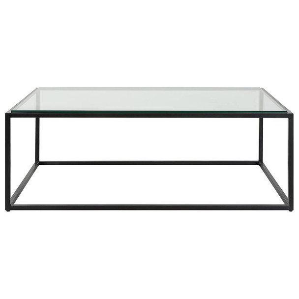 Bravura Black Coffee Table Contemporary style Accent Table Decor