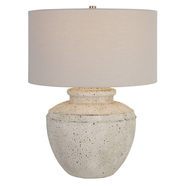 Artifact Aged Stone Table Lamp Mid-Century Modern style Table Lamp Decor