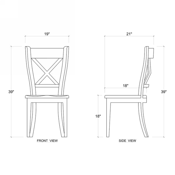 Somerset Crossback Chair - Duck Egg Blue / Fruit Wood - Sale on French Provincial style Dining Room furniture