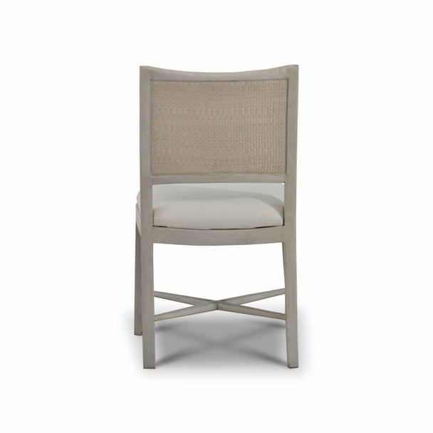 Fitzrovia Dining Chair - Off White / Arctic Fabric - Melbourne, Sydney, Brisbane Mid-Century Modern style Dining Room furniture