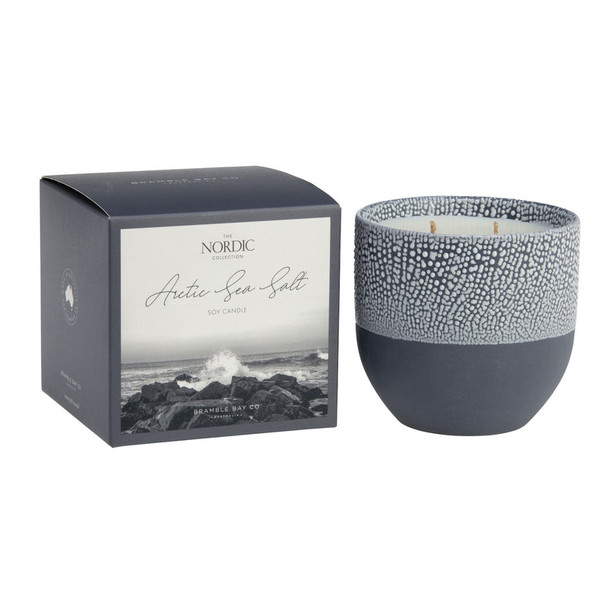 Nordic Arctic Sea Salt 400g Candle