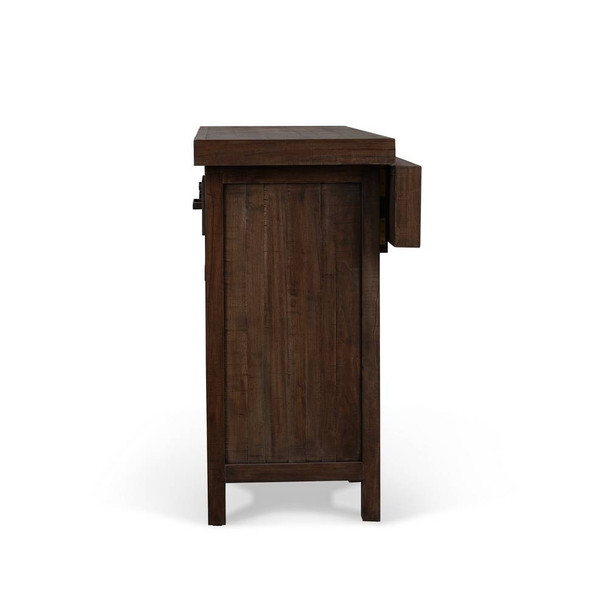 Tuscan Bar w/ Three Drawers & Wine Racks - Teak - Melbourne, Sydney, Brisbane Mid-Century Modern style Kitchen furniture