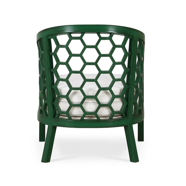 Ceylon Club Chair - Size: 86H x 71W x 75D (cm) - Oriental style