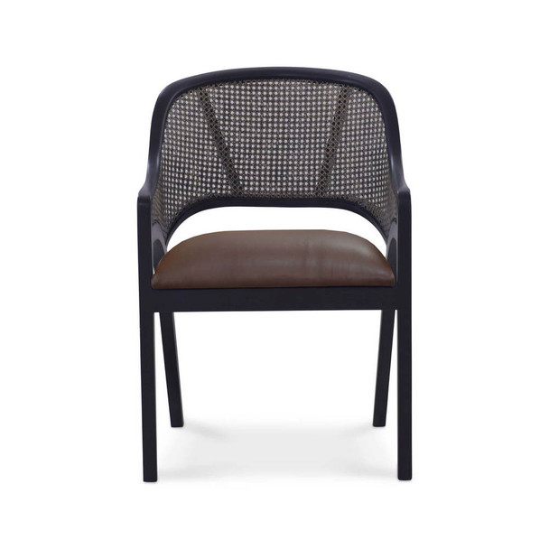 Mayfair Chair w/ Leather - Solid Timber Mid-Century Modern style Dining Room furniture