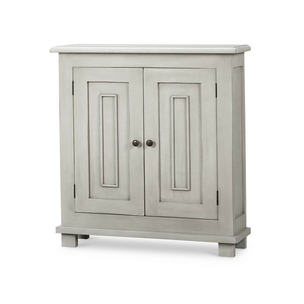 Osborne Narrow 2 Door Cabinet - Size: 97H x 88W x 25D (cm) - Contemporary style