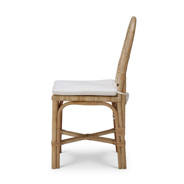 Oceana Rattan Dining Chair - Hand made Coastal style Dining Room furniture