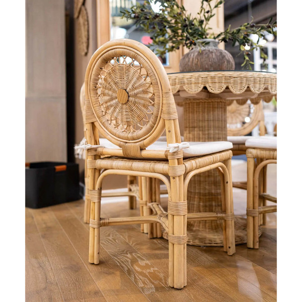 Oceana Rattan Dining Chair - Coastal style Dining Room furniture Oceana Rattan Dining Chair - Coastal style Dining Room furniture