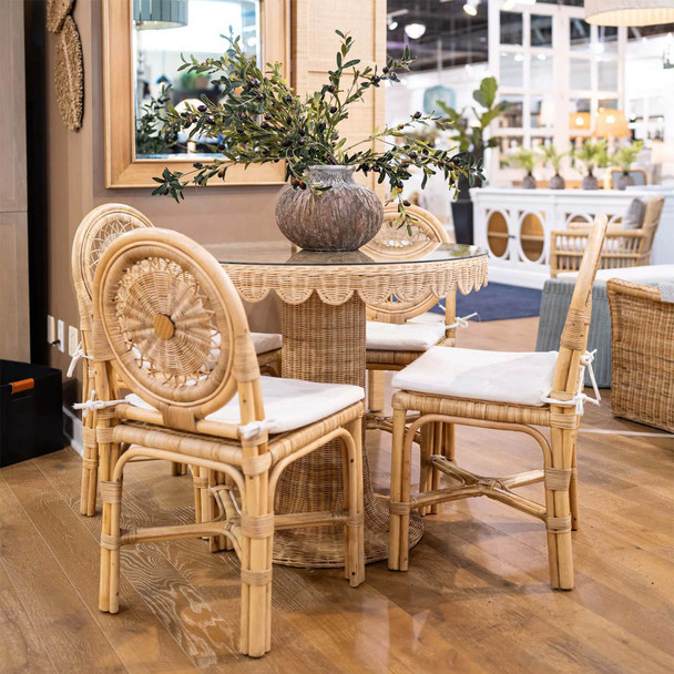 Oceana Rattan Dining Chair - Coastal style Dining Room furniture Oceana Rattan Dining Chair - Coastal style Dining Room furniture