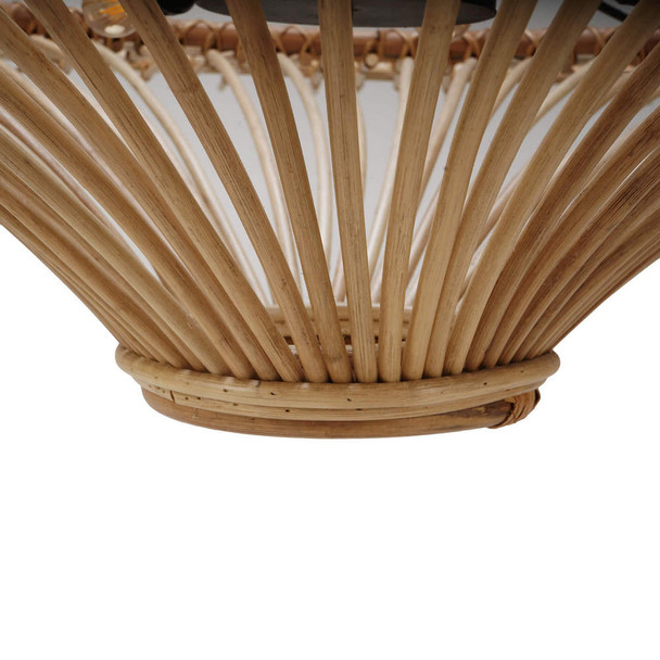 Bahama Rattan Ceiling Pendant Light - Sale on Mid-Century Modern style  furniture