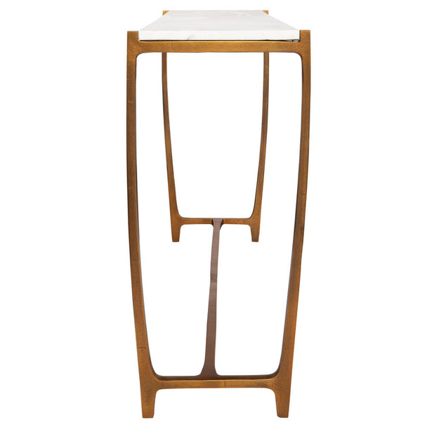 Affinity White Marble Console Table - Hobart, Launceston, Perth delivery