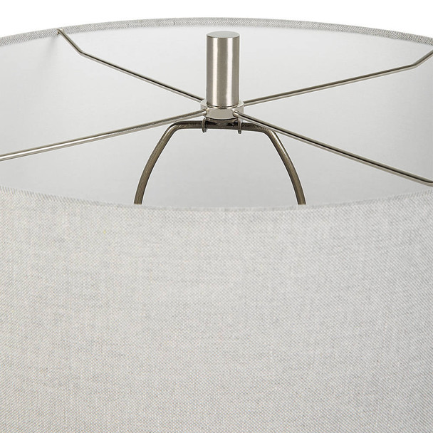 Coen Gray Table Lamp - Sale on Mid-Century Modern style Table Lamps