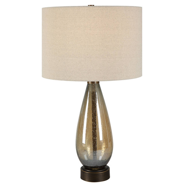 Baltic Teardrop Glass Table Lamp Coastal style Table Lamp Decor