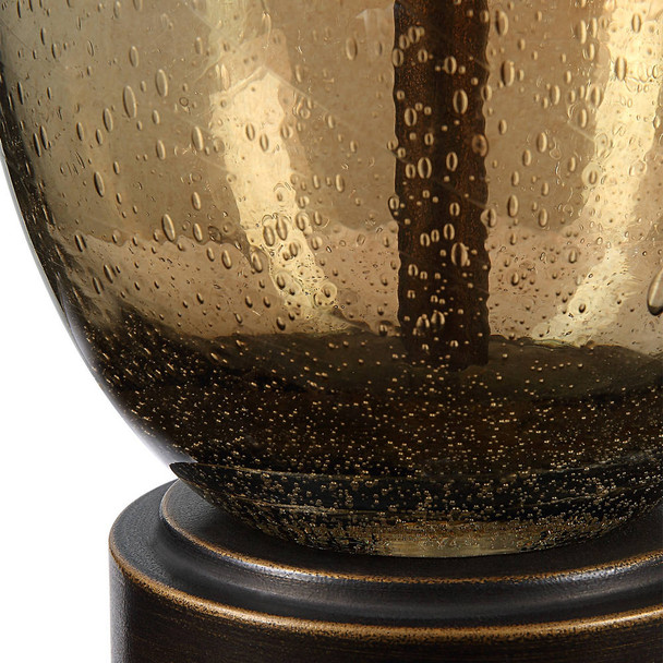 Baltic Teardrop Glass Table Lamp - Cairns, Darwin Coastal style Table Lamps