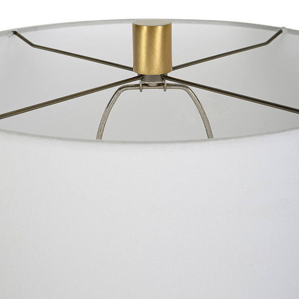 Separate Paths Iron Table Lamp - Sale on Mid-Century Modern style Table Lamps