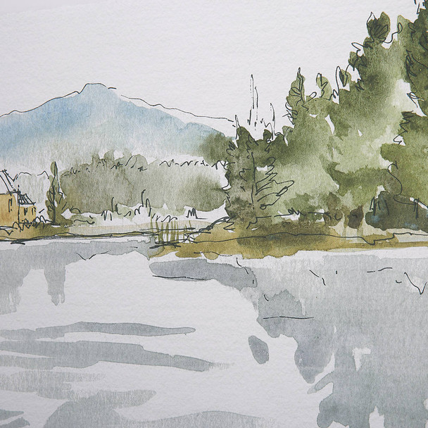 Serene Lake Framed Prints - Set/2 - Hobart, Launceston, Perth delivery