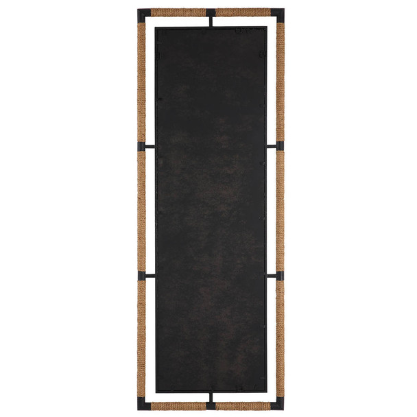 Melville Iron & Rope Tall Mirror - Sale on Coastal style Wall Mirrors