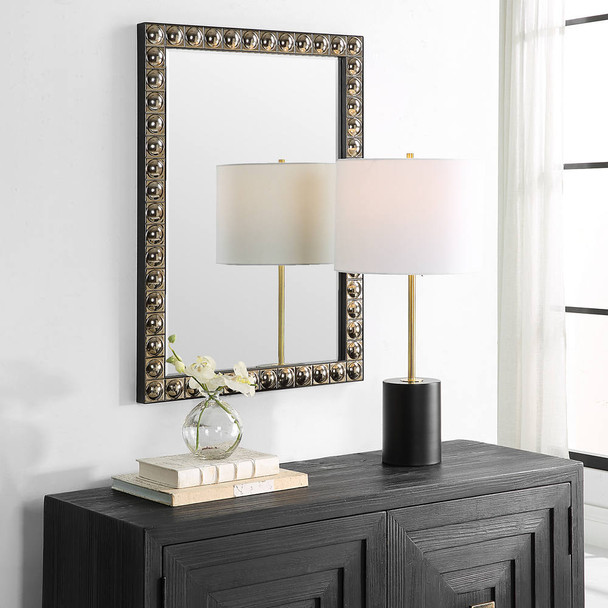 Silvio Tiled Vanity Mirror - Size: 83H x 59W x 4D (cm) - Mid-Century Modern style
