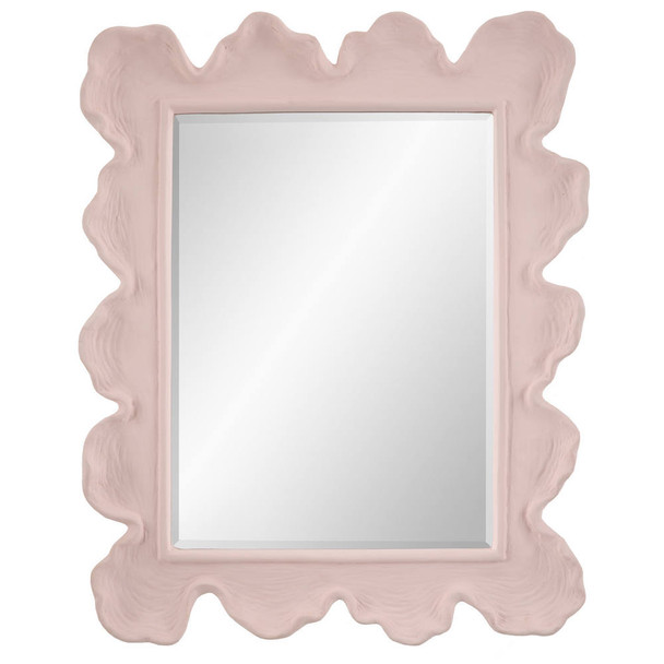 Sea Coral Pink Mirror Coastal style Wall Mirror Decor Sea Coral Pink Mirror Coastal style Wall Mirror Decor