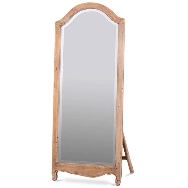 Cheval Mirror - Drift Wood - Size: 170H x 70W x 8D (cm) - French Provincial style