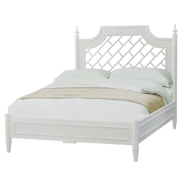 Chelsea Queen Bed  - True White