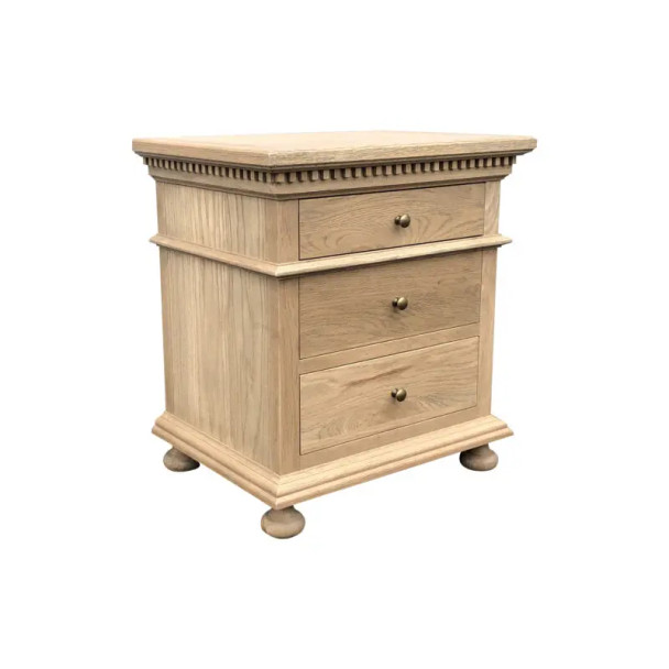 Westminster Side Table - Weathered Oak - FH1259#105